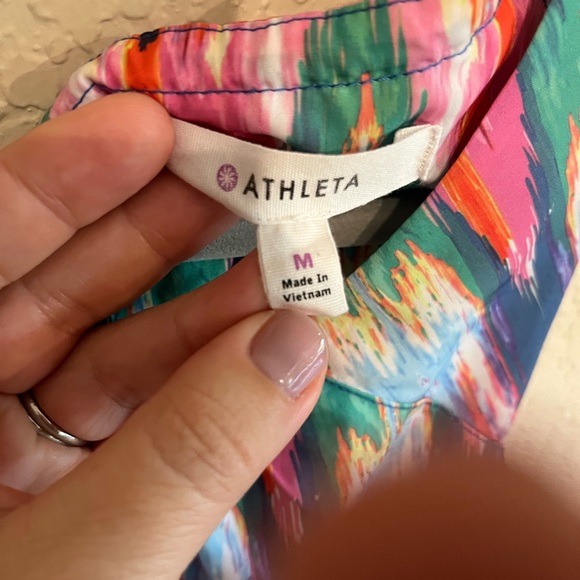 Athleta Martinique Mulicolor Ikat Dress - Picture 5 of 9